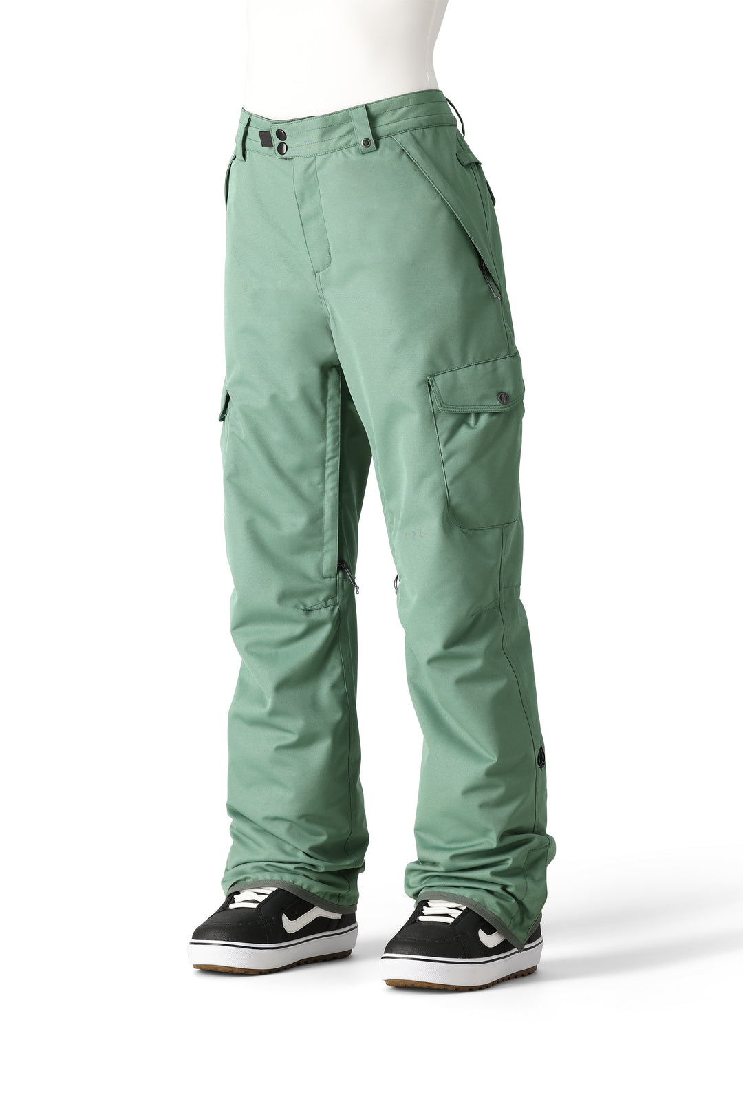 women's 686 Aura snowboard pant, cypress green