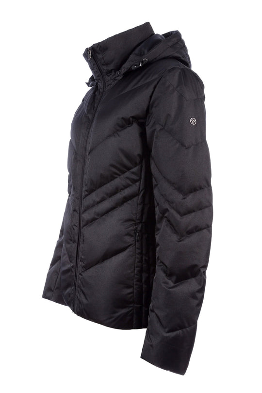 women's Fera Cori down puffy ski jacket, black