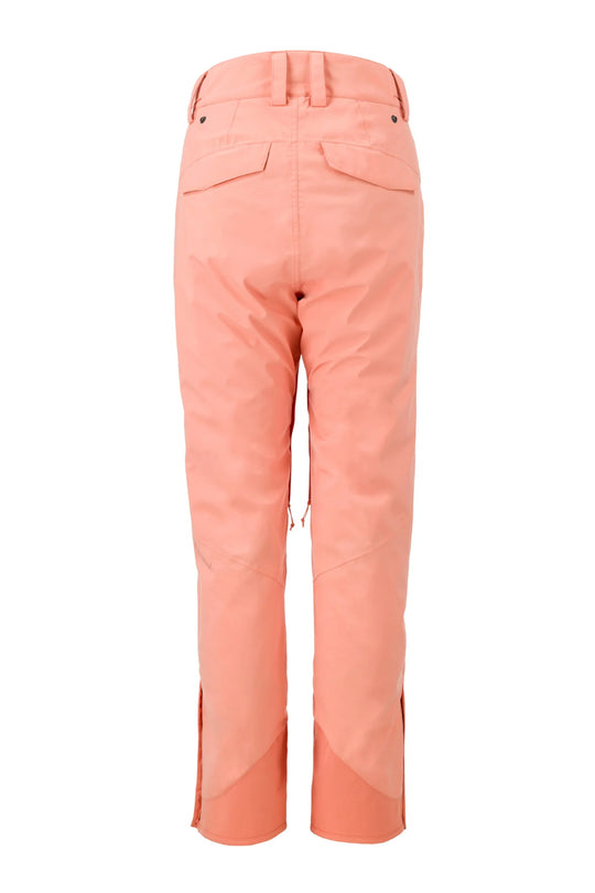 women's Flylow Daisy ski pants, peach