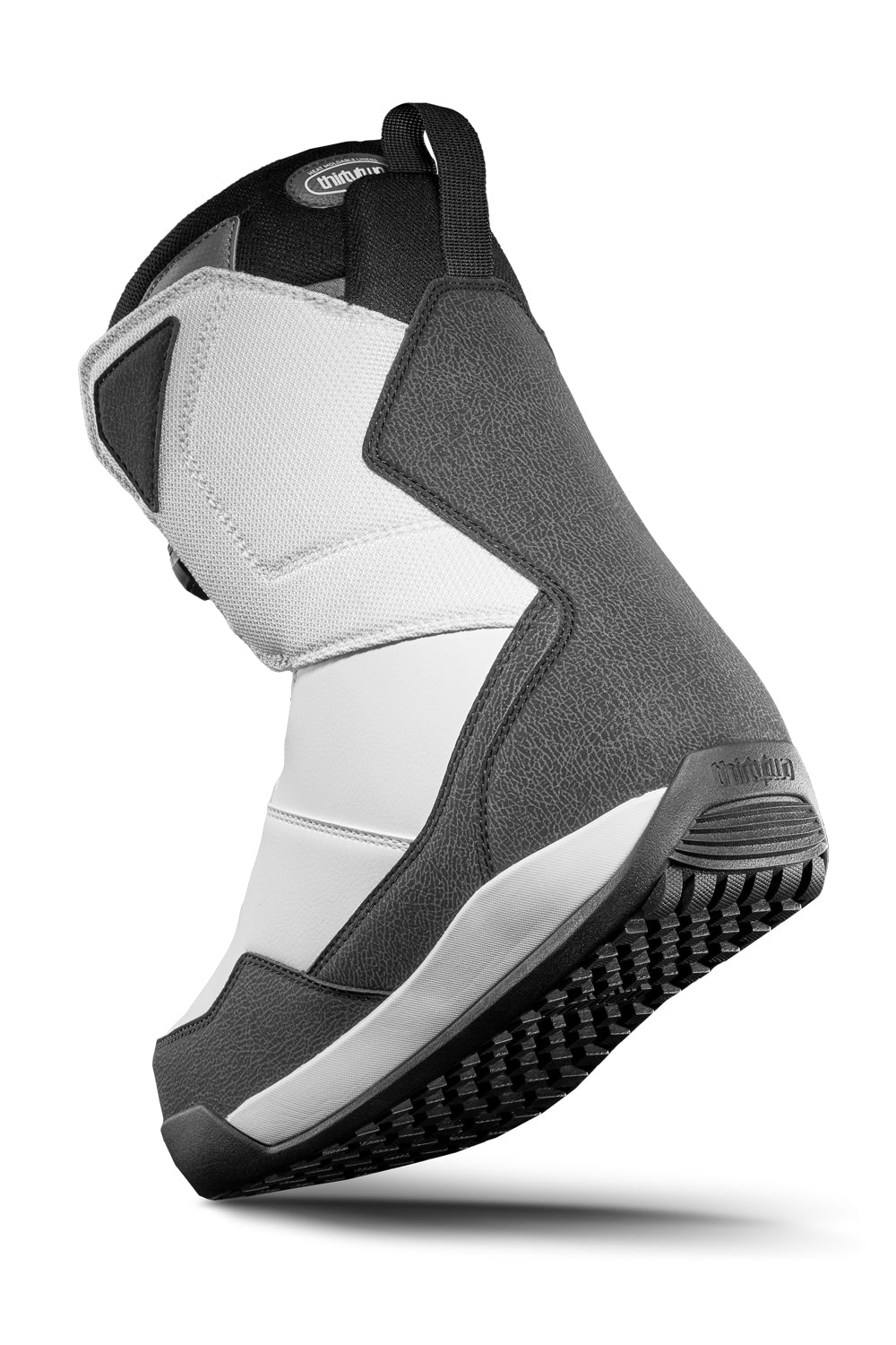 men's Thirtytwo Shifty BOA snowboard boots, white and black