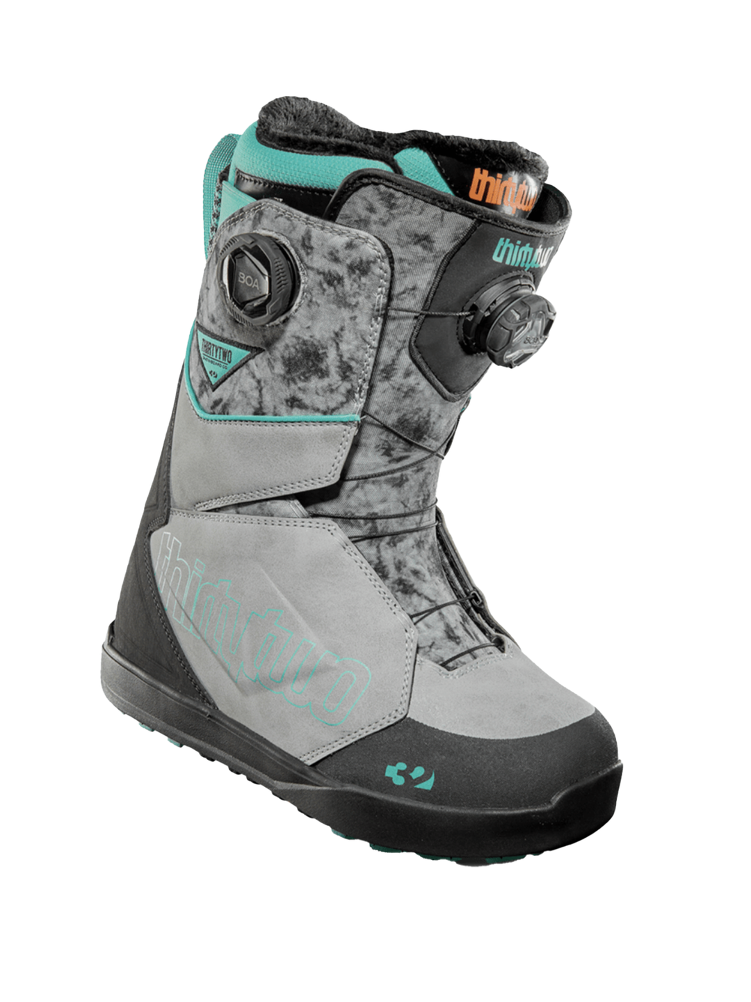 ThirtyTwo Lashed Double BOA Snowboard Boots 2025 Women s 9 Grey