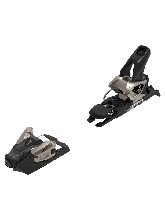 Atomic Strive 12 ski bindings, black and bronze