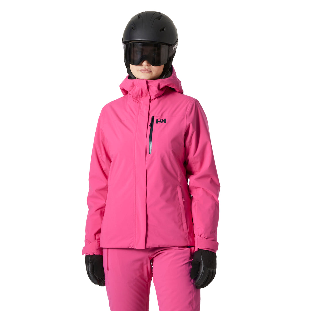 women's Helly Hansen Snowplay ski jacket, pink