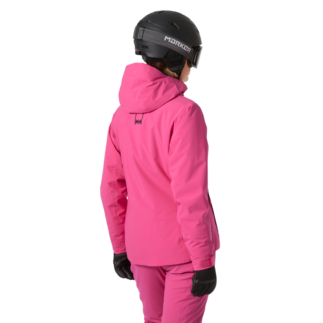 women's Helly Hansen Snowplay ski jacket, pink