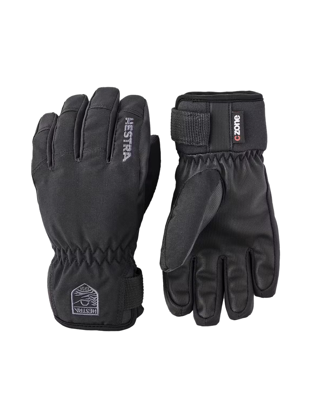 Kids' Hestra Ferox glove, black
