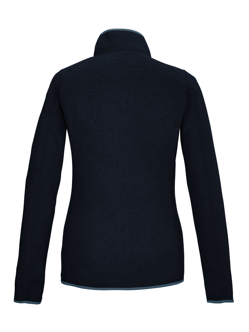 women's Killtec full zip fleece jacket, navy