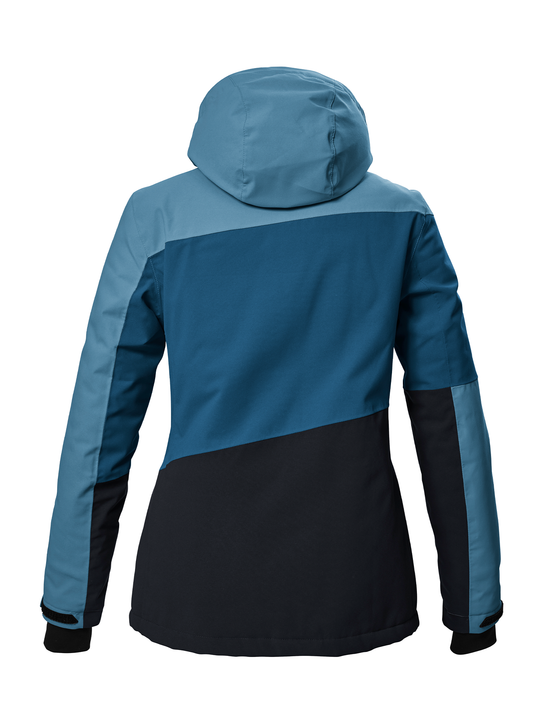 women's Killtec 67 ski jacket, 3 toned blue