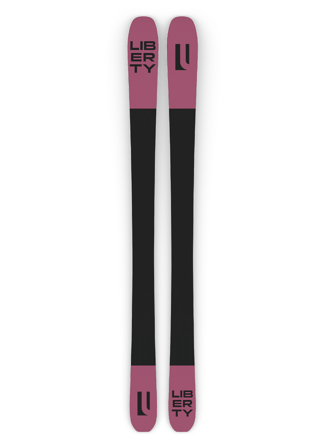 women's Liberty Horizon 92 skis, pink and purple