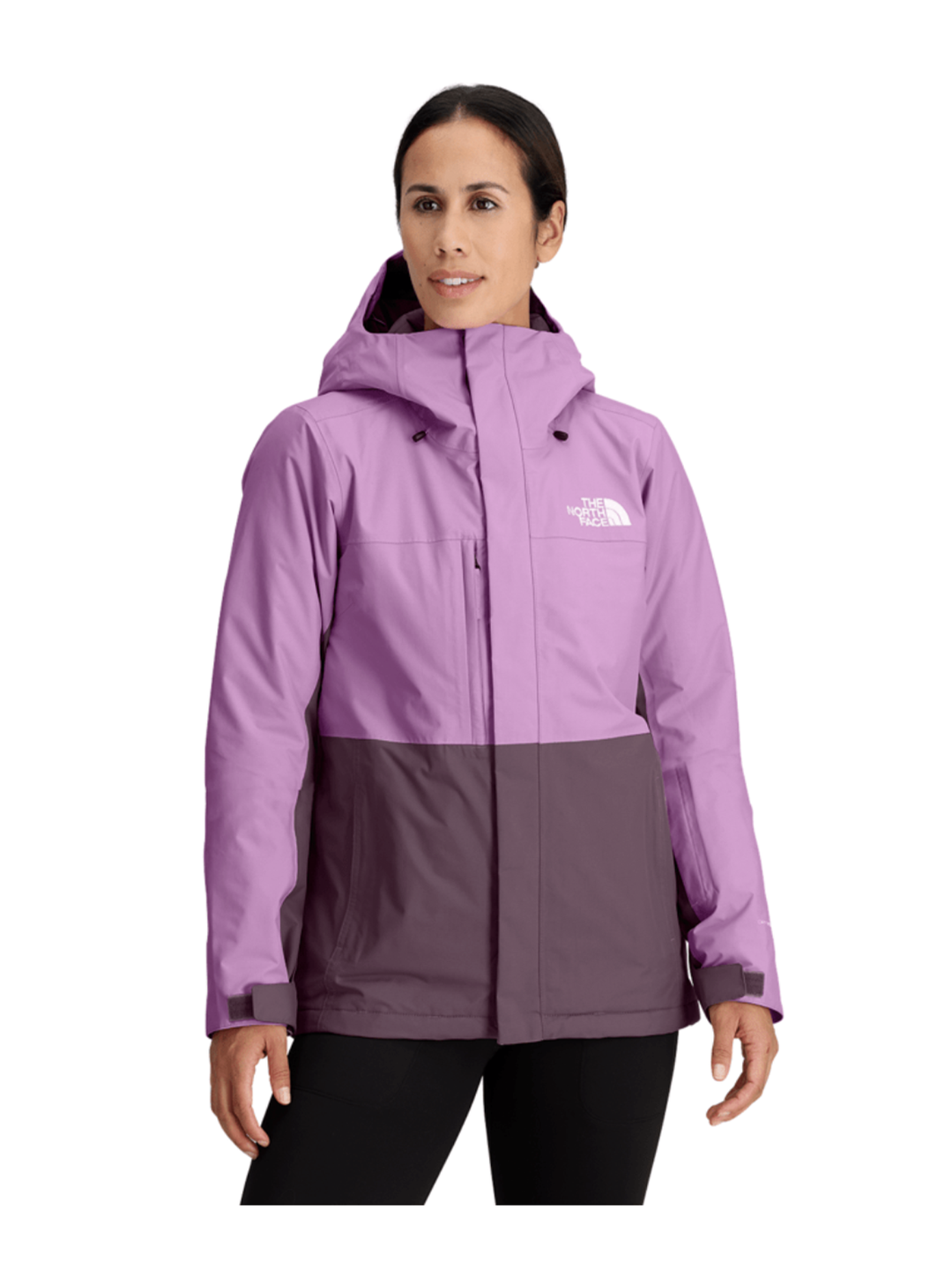 women's The North Face Freedom Insulated jacket,  mauve and purple