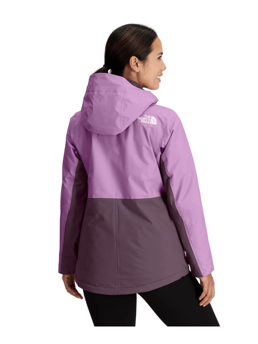 women's The North Face Freedom Insulated jacket,  mauve and purple