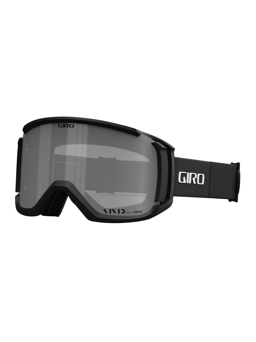 Giro Revolt ski/snowboard googles, black strap and gray lens