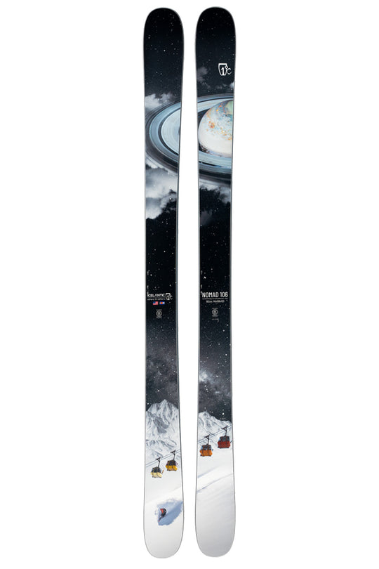 Icelantic Nomad 106 Skis - Unisex - 26/27