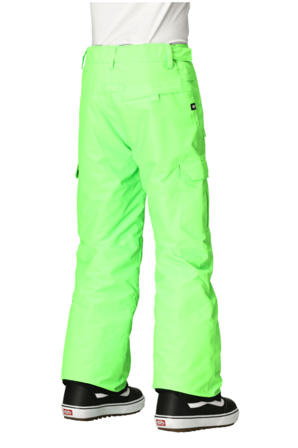 lime green snow pants