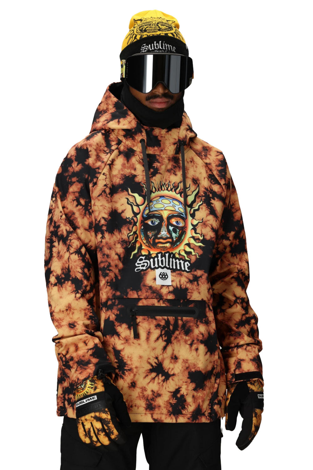 686 Sublime Hoody, tie dye