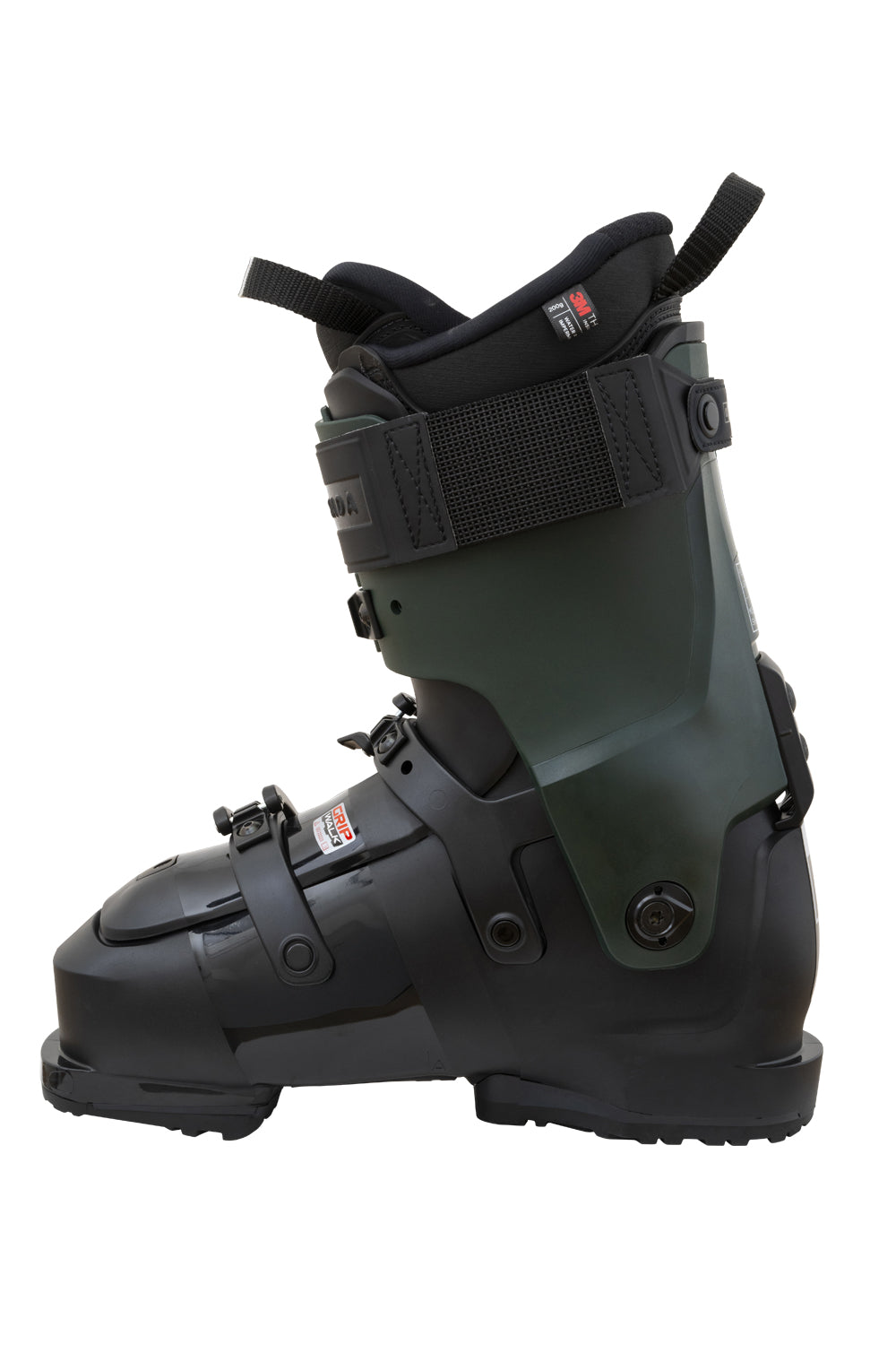 men's Armarda AR 110 ski boots, black and forest green