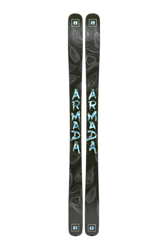Armada BDOG skis - black geode design on base