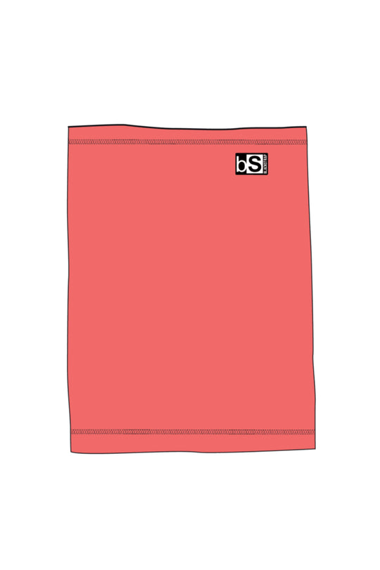 Adult Blackstrap neck tube, coral pink