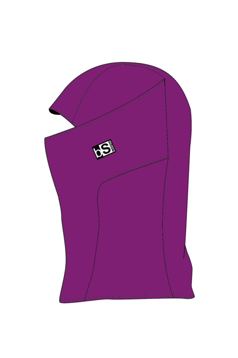 Blackstrap Kids' balaclava, purple
