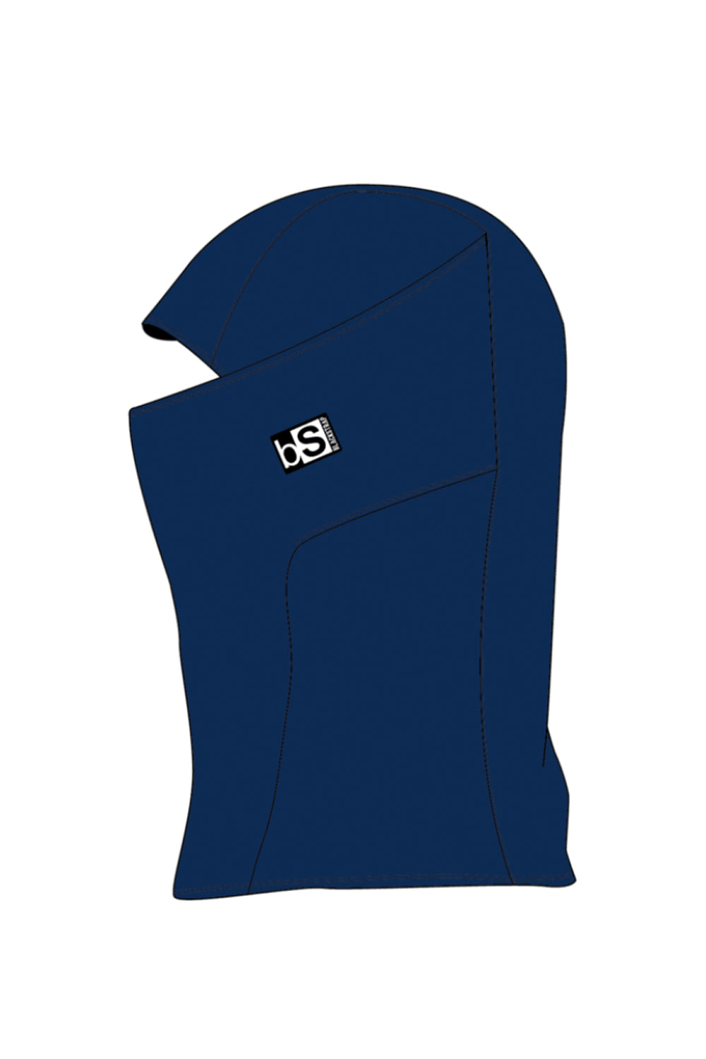 Adult Blackstrap balaclava, blue