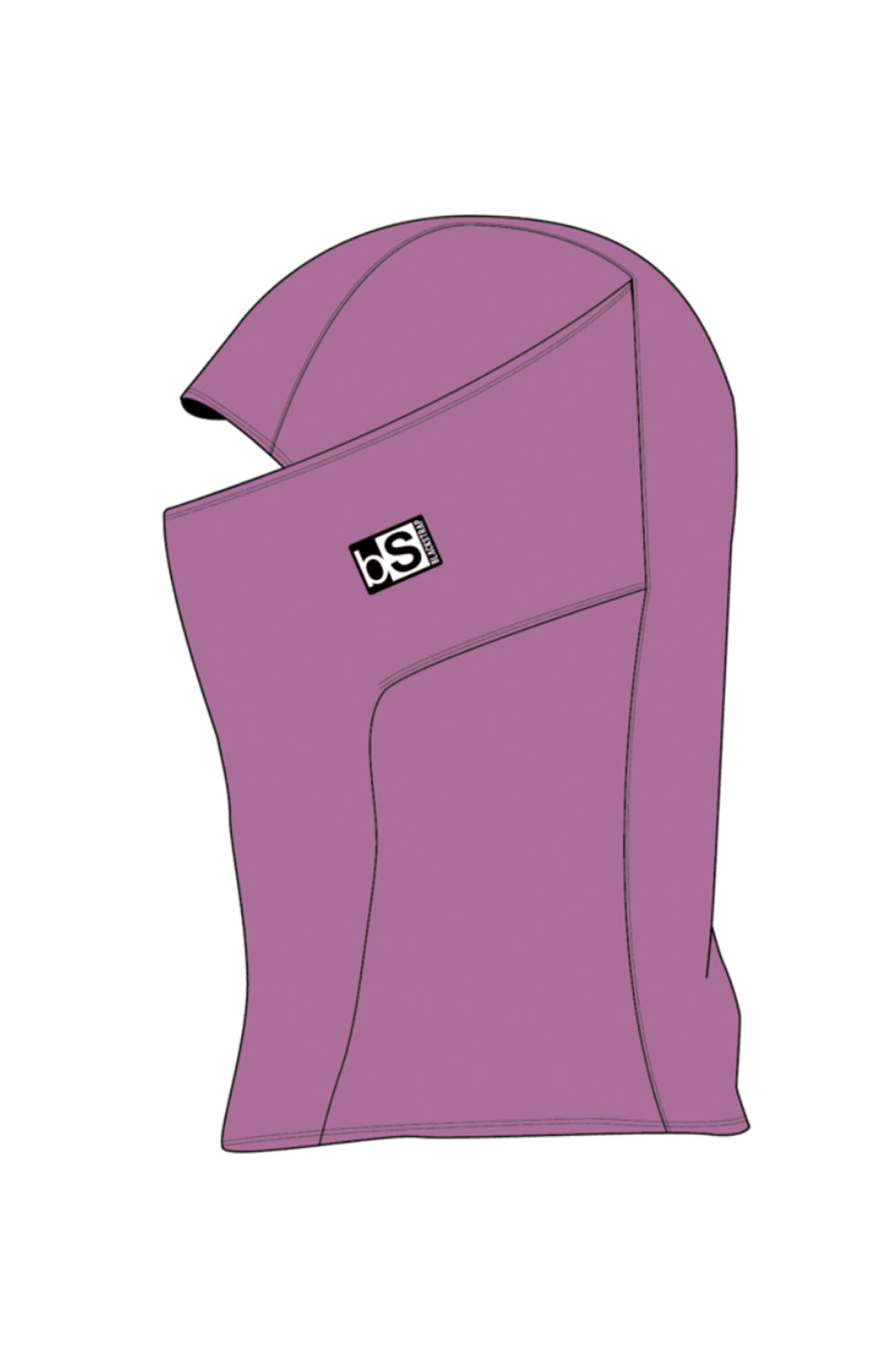 Blackstrap Kids' balaclava, light purple