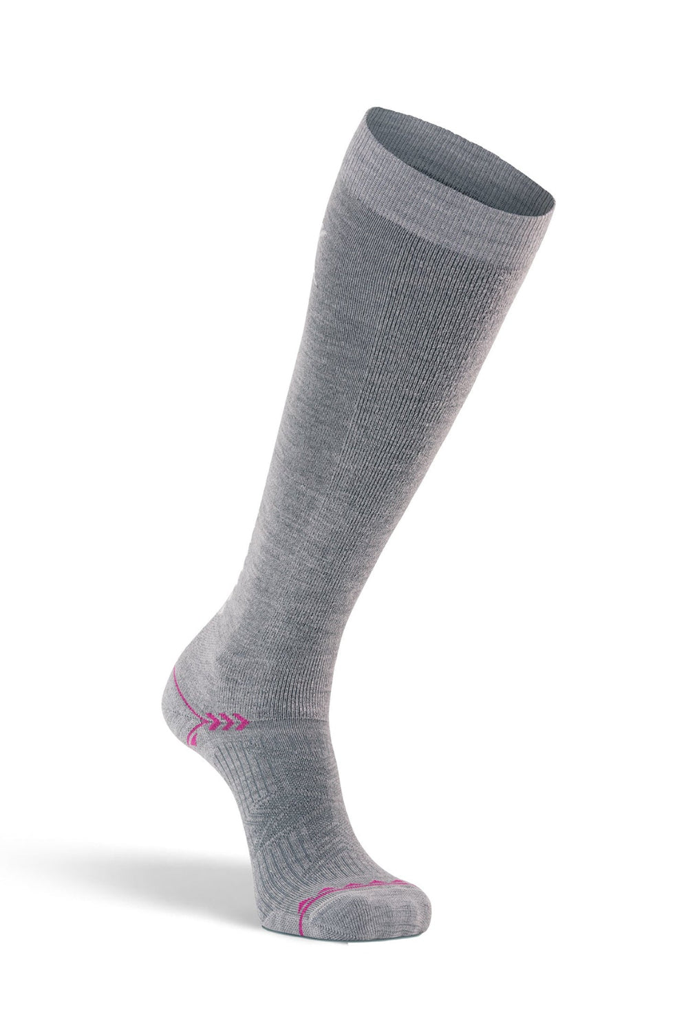 grey ski socks
