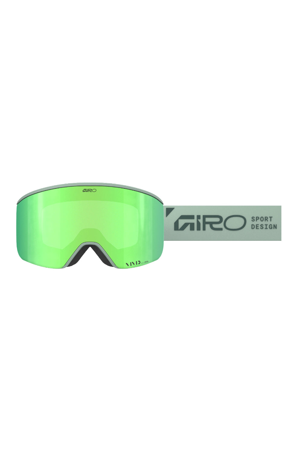 Giro Axis ski/snowboard goggles, green strap green lens