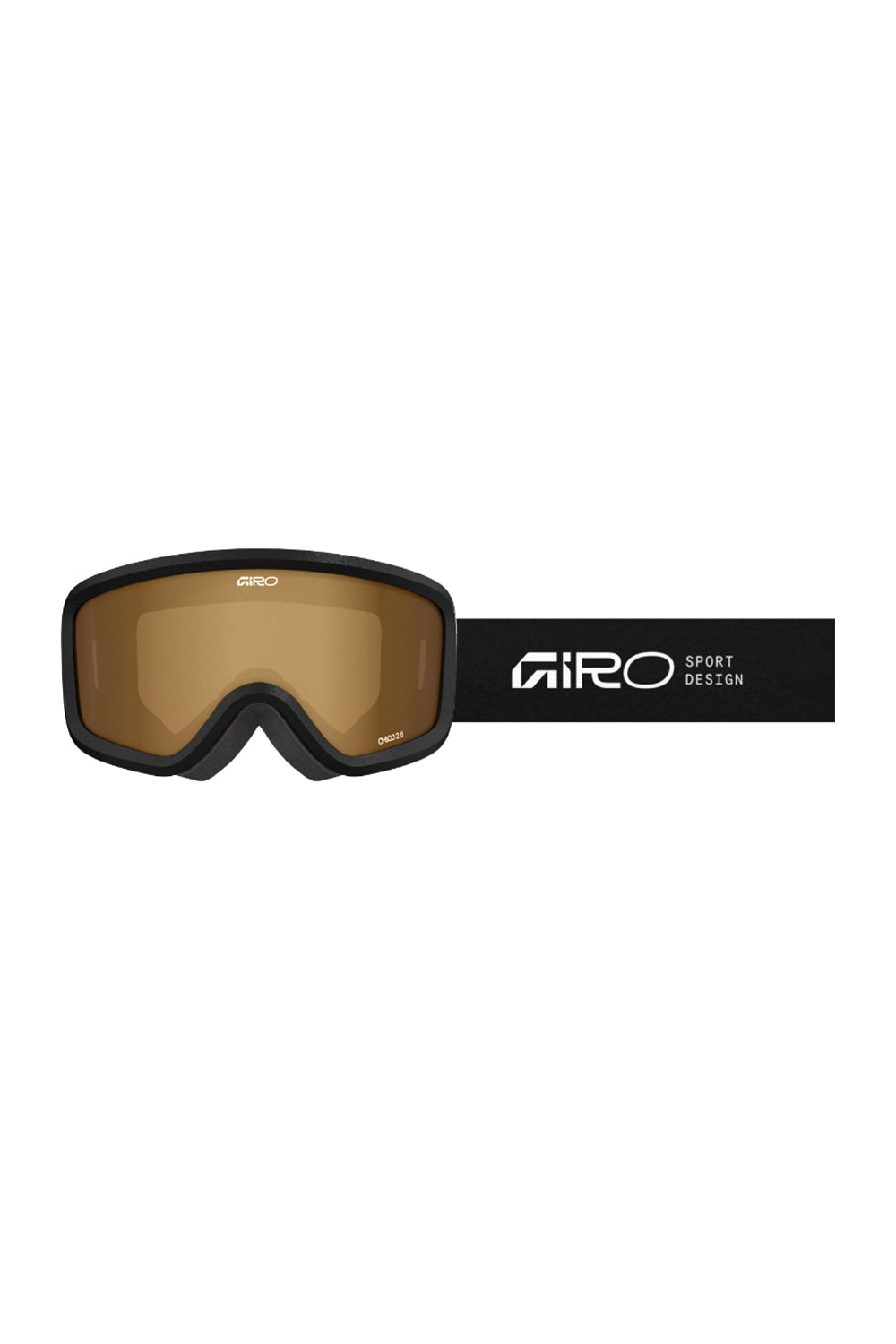 Giro Chico 2.0 kids ski snowboard goggles, black strap & frame