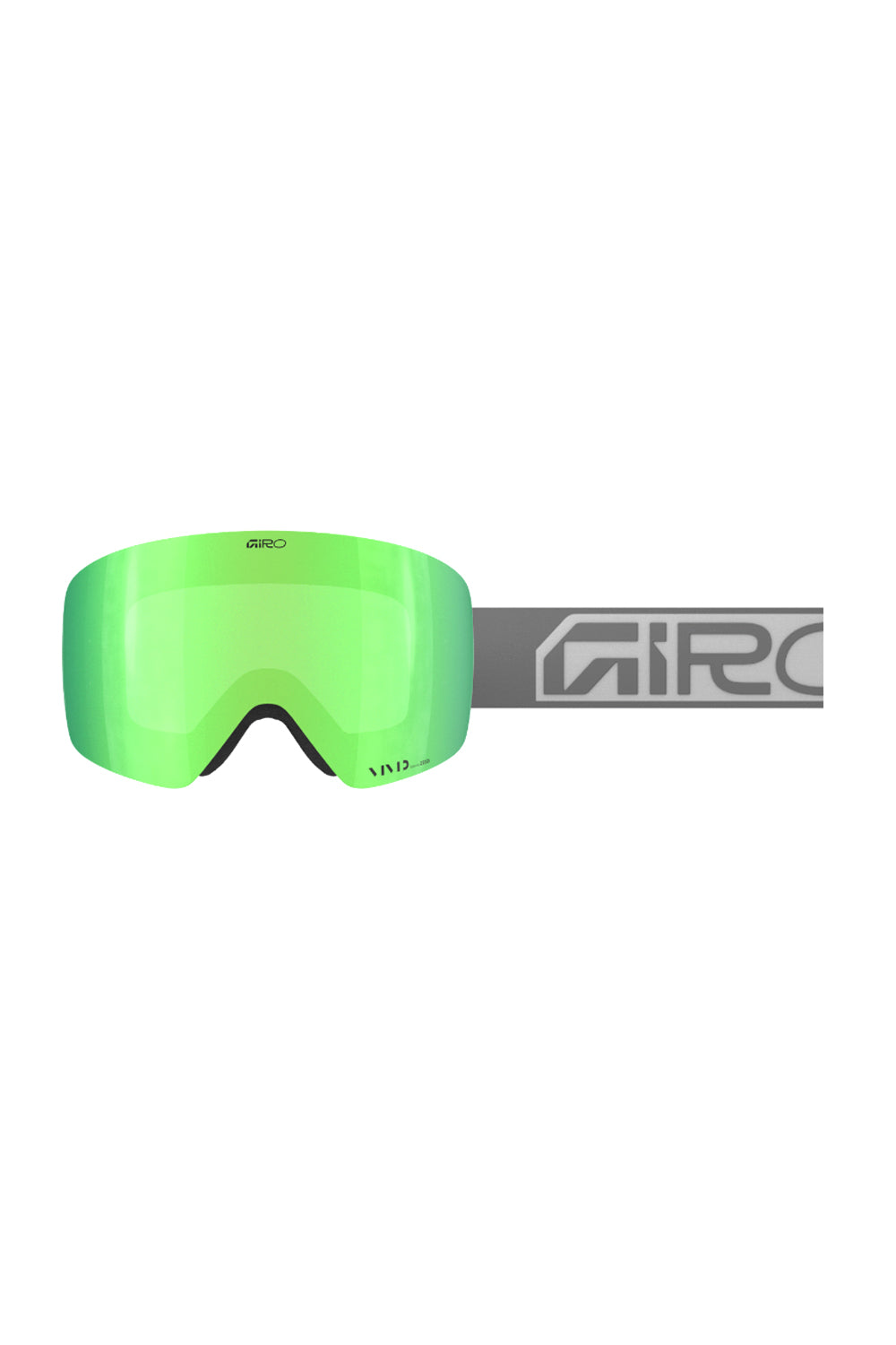 Giro Contour ski/snowboard goggles, gray strap green lens