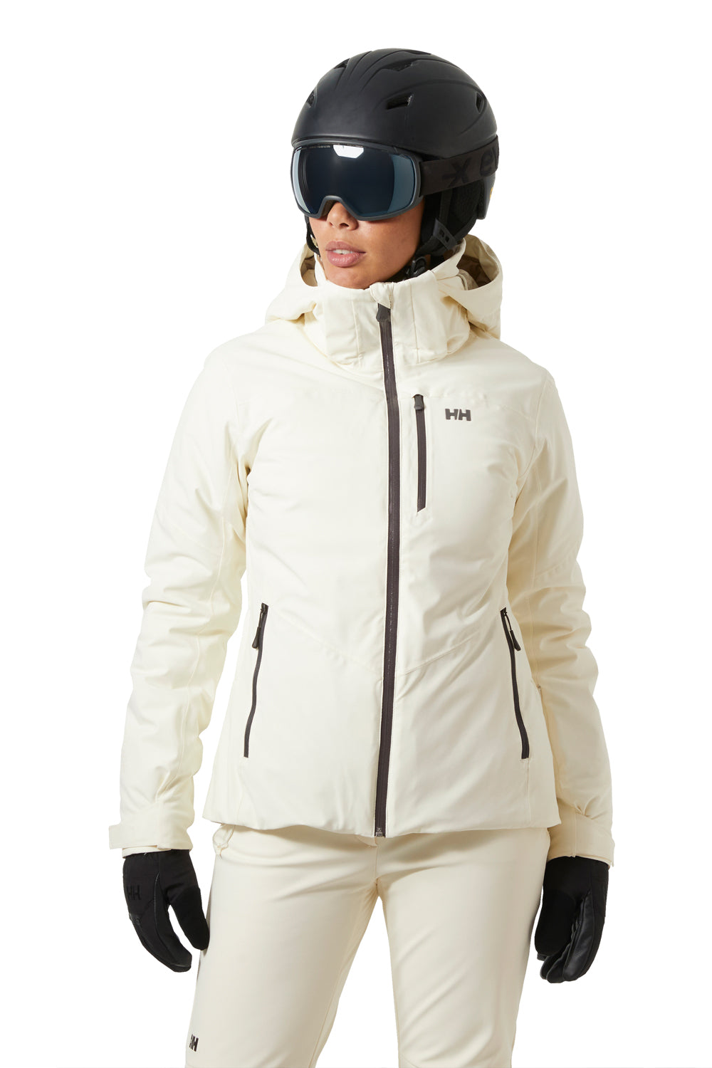 women's Helly Hansen Alphelia ski jacket, white