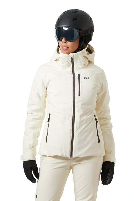 women's Helly Hansen Alphelia ski jacket, white