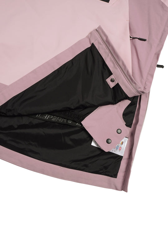 powder skirt detail for ski jacket