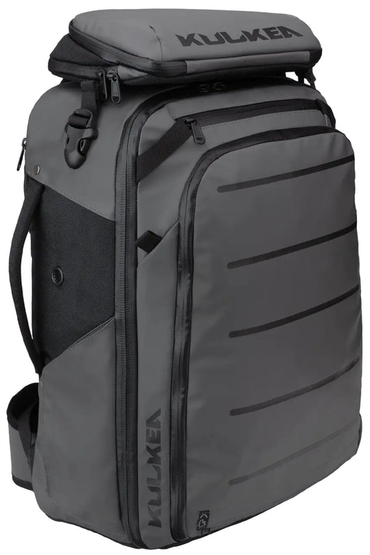 Grey Kulkea ski boot backpack