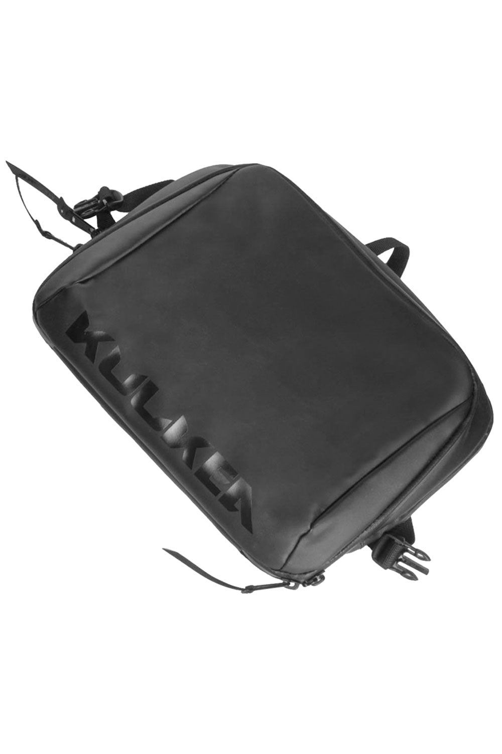 black toiletry bag
