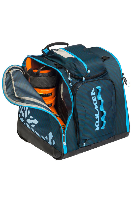 ski boot in a boot backpack