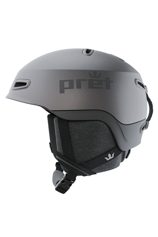 grey helmet