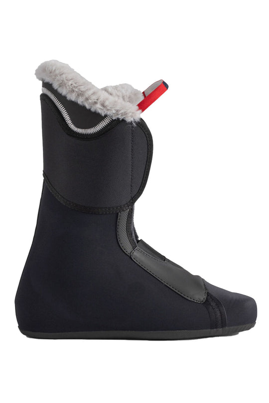 black ski boot liner