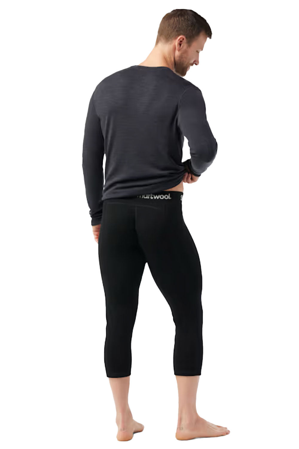 man wearing base layers
