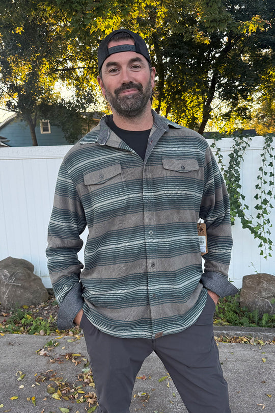 Dakota Grizzly Bowie Micro Fleece Shirt - Men's - 26/27