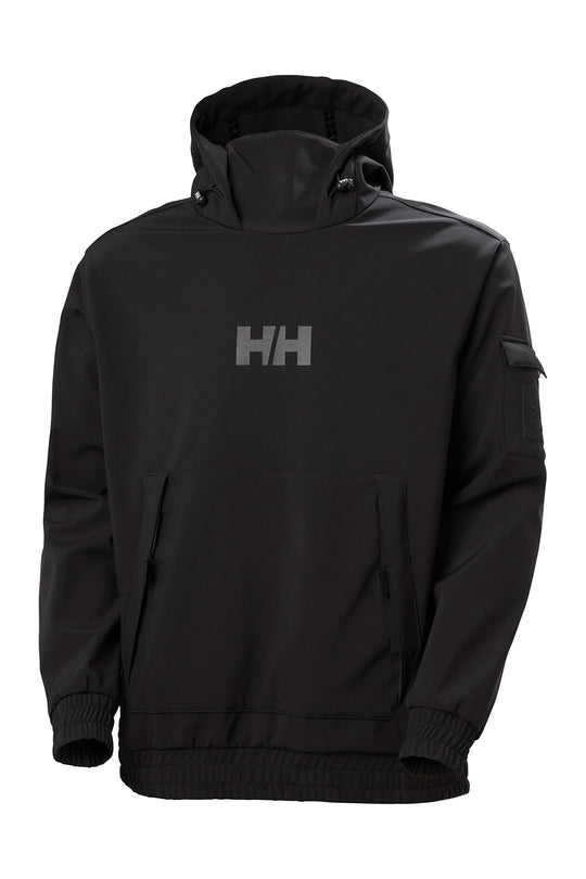Black hoodie on a white background