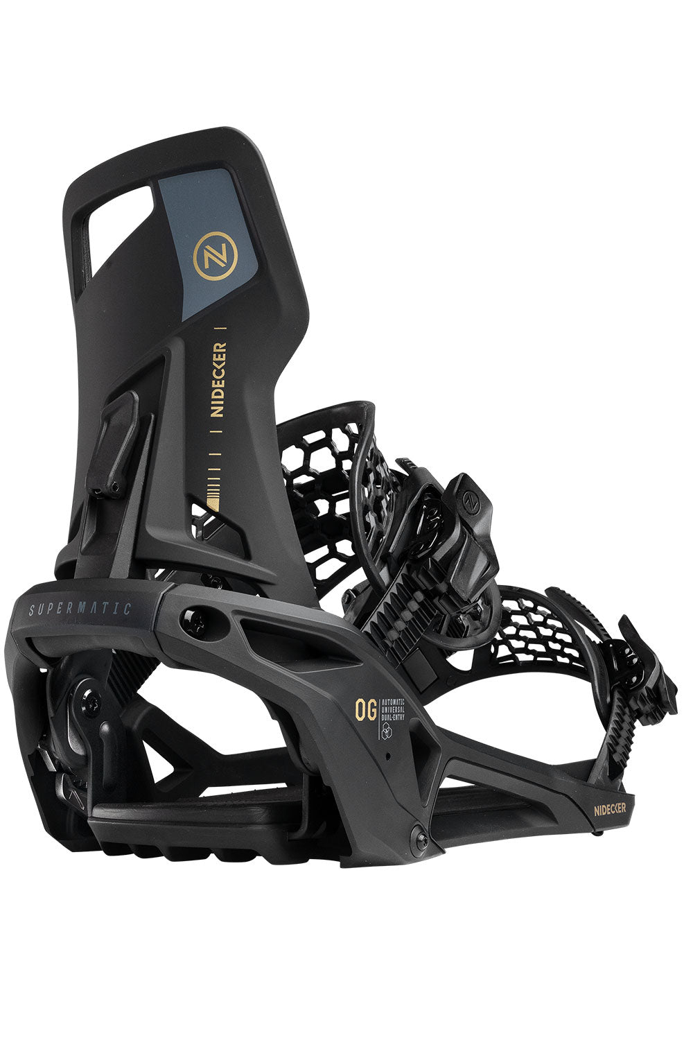 Nidecker OG Supermatic Snowboard Bindings - Men's - 26/27