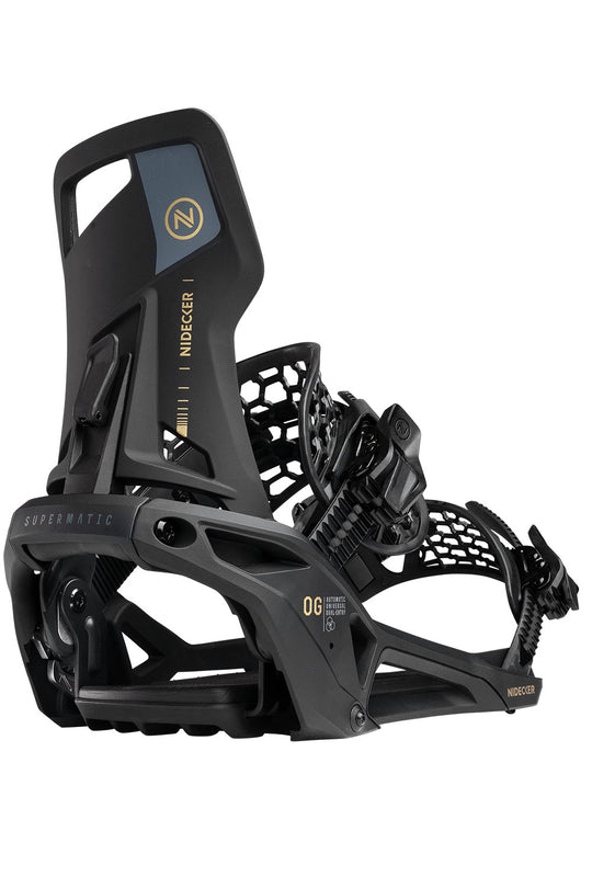 Nidecker OG Supermatic Snowboard Bindings - Men's - 26/27