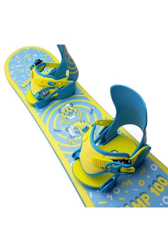 Nidecker Scamp Snowboard With Magic Bindings - Kids' - 26/27