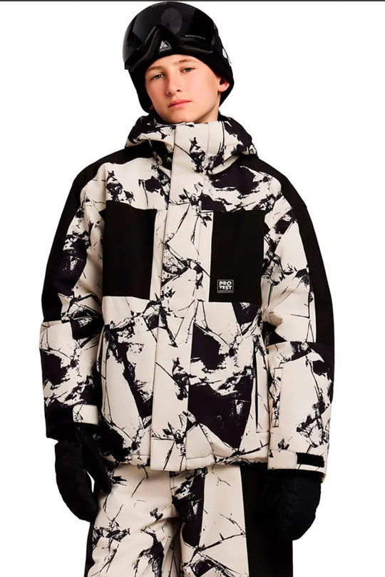Protest Marvin Jr Snow Jacket - Boys' - 26/27