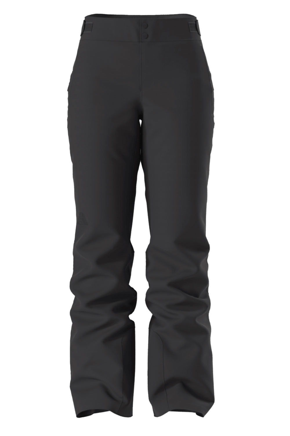 Black pants on a white background
