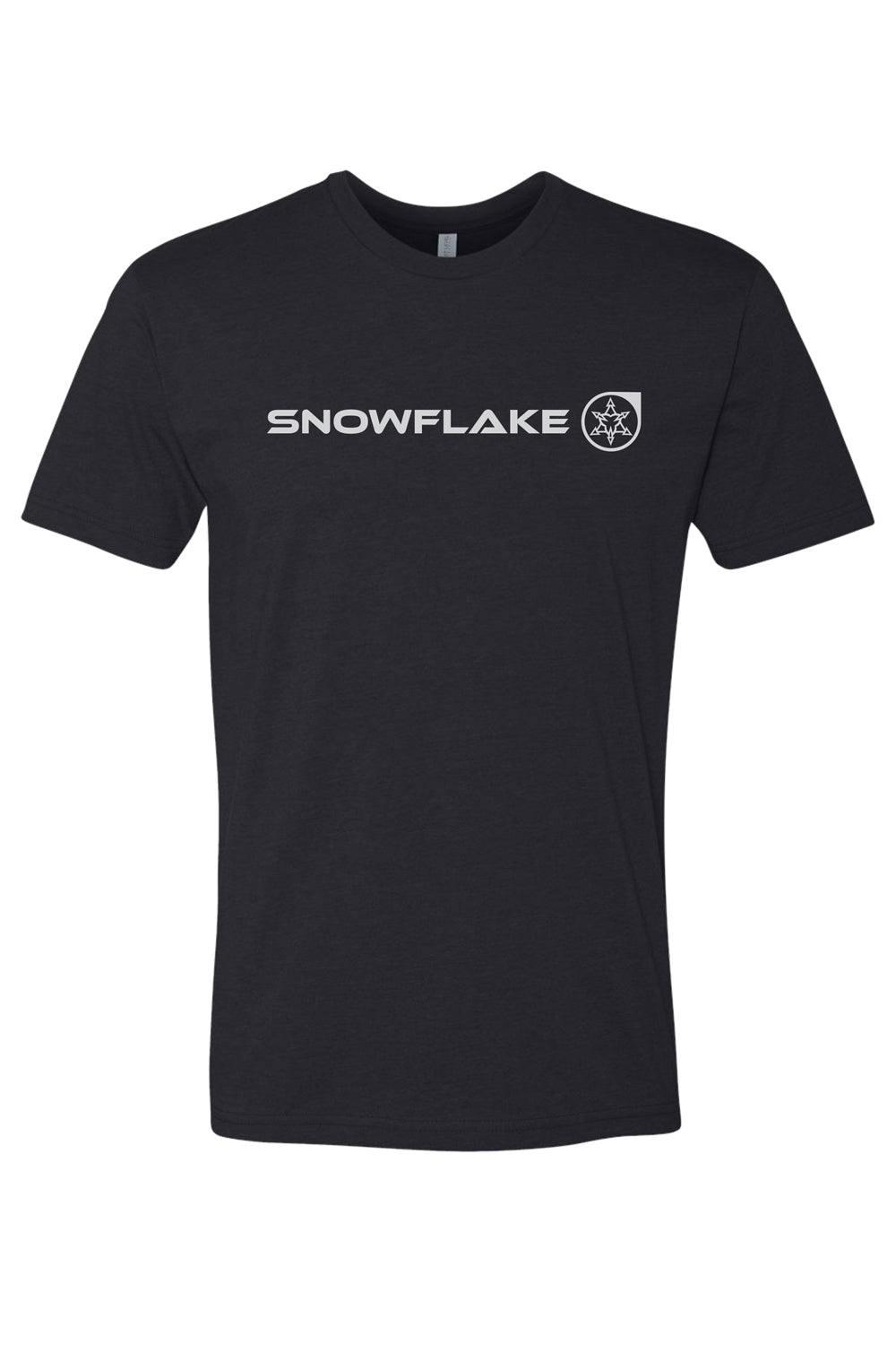 Snowflake Ski Shop tee - black