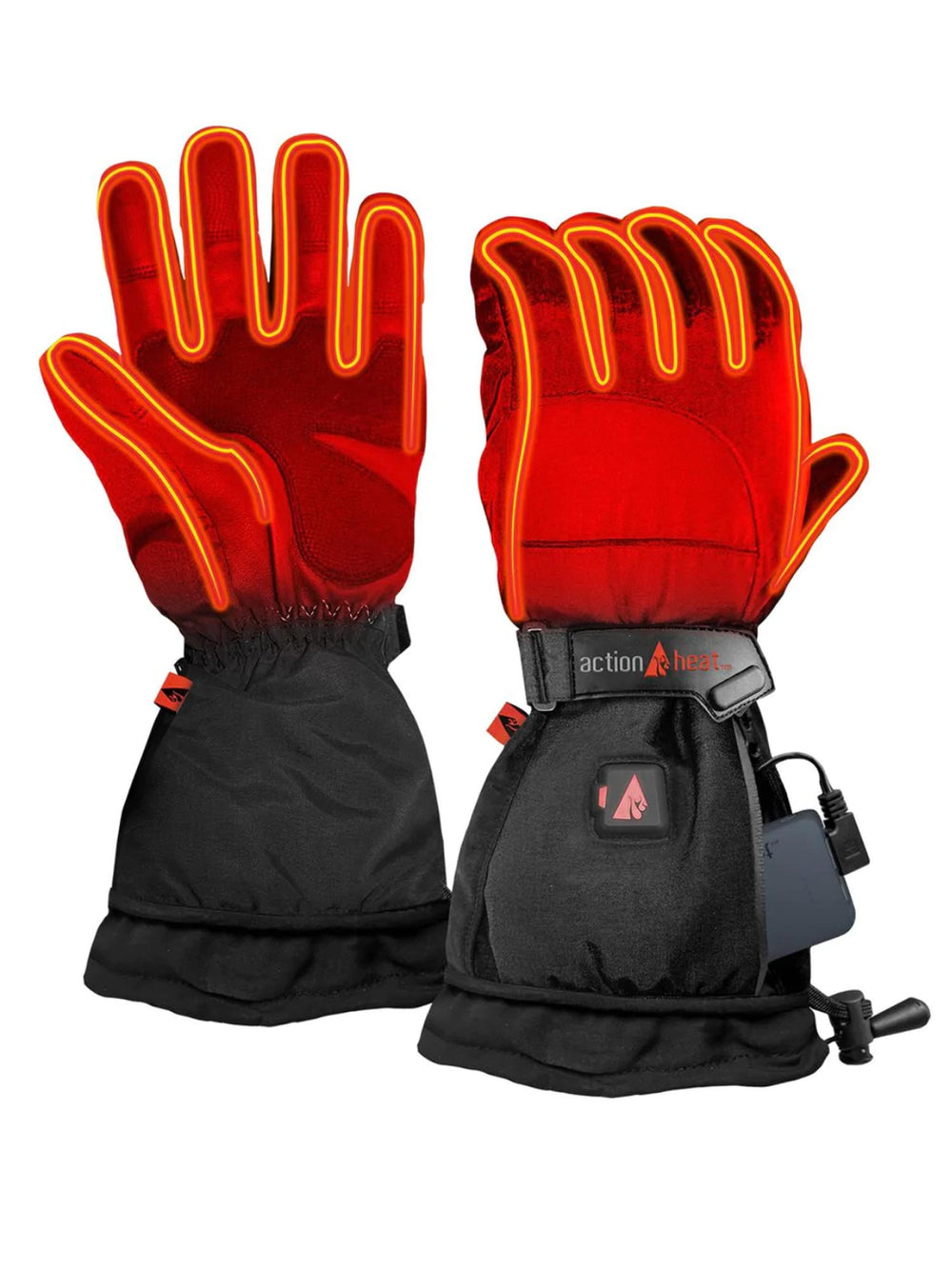 Action Heat 5V Battery Heated Snow Glove - Women's