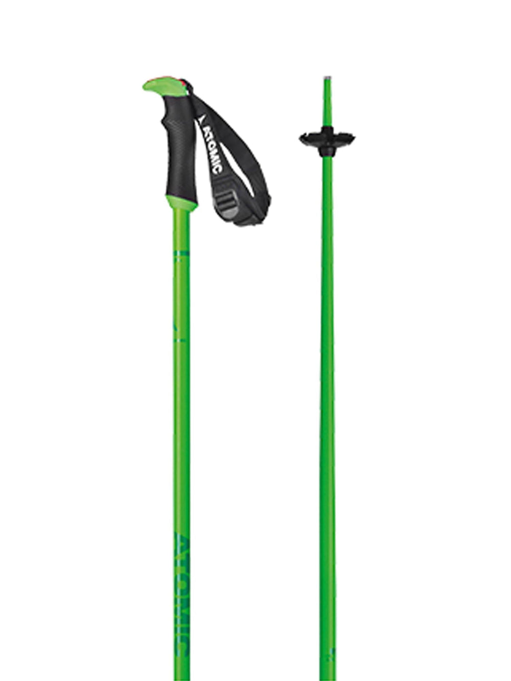 Atomic Redster X ski poles, green