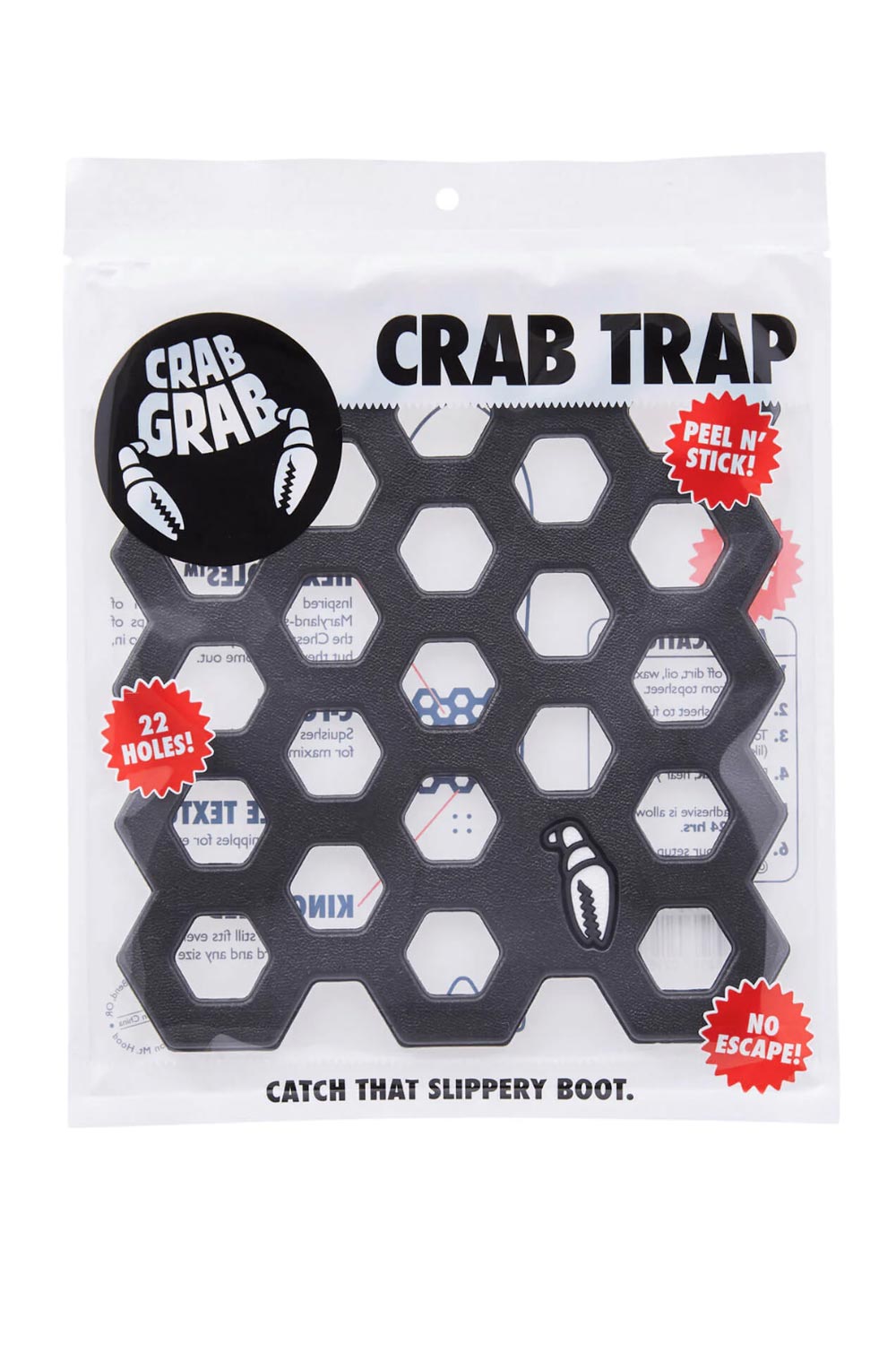 snowboard stomp pad, Crab Grab Crab Trap, black