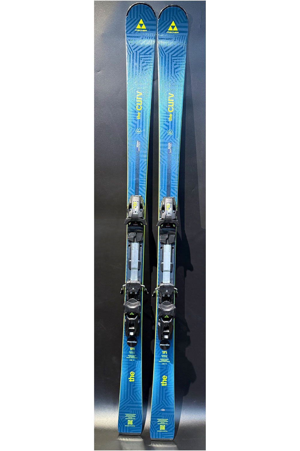 Fischer The Curv With Noize Demo Skis with System Bindings