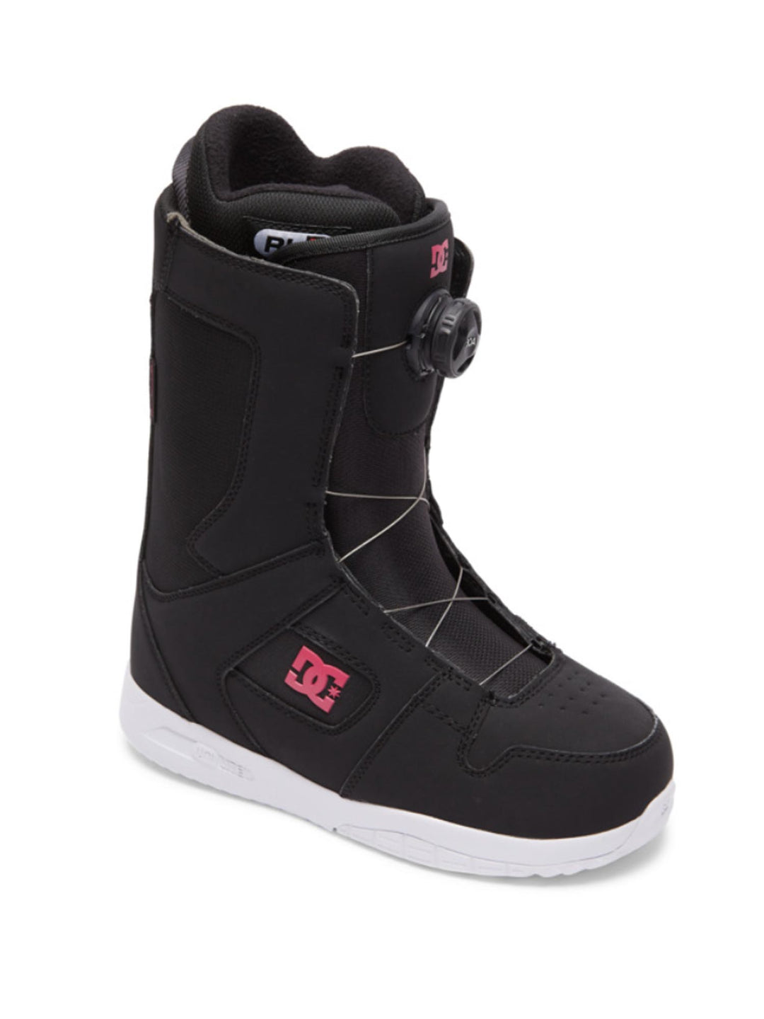 DC Phase BOA snowboard boots - women's - black with pink accents